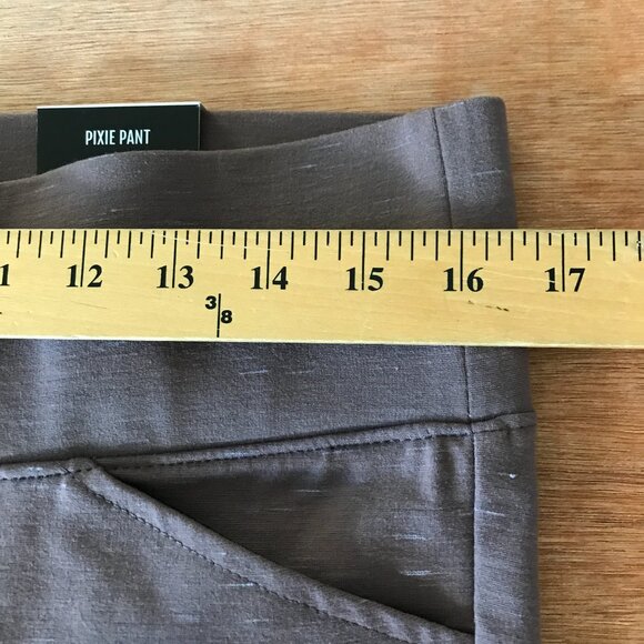 Torrid Pixie Pull On Pants Women L Purple Mid Rise Pocket Slimming Stretch 18294 - Picture 13 of 16